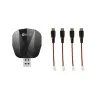 Varjeine E520 E520S RC Drone Quadcopter - 4 i 1 USB-laddare - laddningsbox - Android adapterkabel