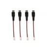 AccesoriosCada una E520 E520S RC Drone Quadcopter - 4 en 1 cargador USB - caja de carga - cable adaptador Android