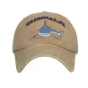 Vintage original Shark - chapeau de baseball en coton broderie - unisexe