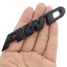 3D AWD - bilklistermärke - krom