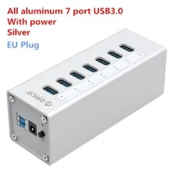 Orico A3H7 A3H10 A3H4 - splitter ad alta velocità in alluminio - 7-porto - USB 3.0