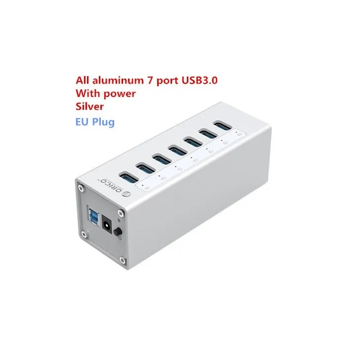 Orico A3H7 A3H10 A3H4 - splitter ad alta velocità in alluminio - 7-porto - USB 3.0