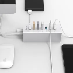 Orico A3H7 A3H10 A3H4 - aluminium höghastighets splitter 7-port USB 3.0