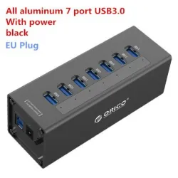Orico A3H7 A3H10 A3H4 - aluminium höghastighets splitter 7-port USB 3.0