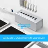 Orico A3H7 A3H10 A3H4 - aluminium höghastighets splitter 7-port USB 3.0
