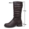 Vinter - varma mid-calf stövlar