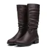 Vinter - varma mid-calf stövlar