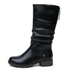 Vinter - varma mid-calf stövlar