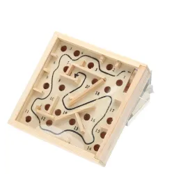 EducativoJuego de laberinto con bola - juguete educativo de madera
