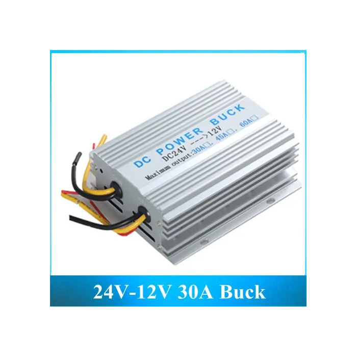 InversoresCar inverter 24V a 12V 30A convertidor - alimentación transformador