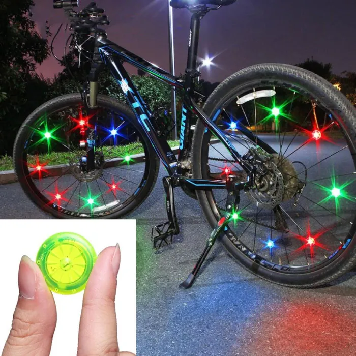 Pyöränpunainen valo - varoitus LED-lamppu TL2411
