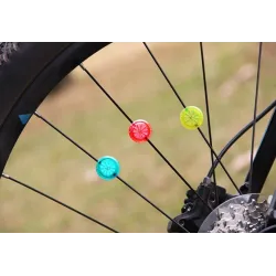 LucesBicicleta rueda de luz - aviso LED lámpara - impermeable - TL2411