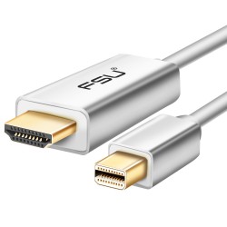 Mini DisplayPort DP do HDMI adapter - kabel dla Apple Macbook Pro Air - 1.8m 3m