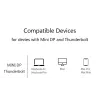 Mini DisplayPort DP HDMI-adapteri - kaapeli Apple Macbook Pro Air - 1,8m 3m