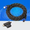 CablesHDMI cable de vídeo masculino a macho - HDMI a micro HDMI mini HDMI con adaptador mini - cable de extensión de audio 5m