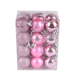 Christmas tree balls - 24 pieces