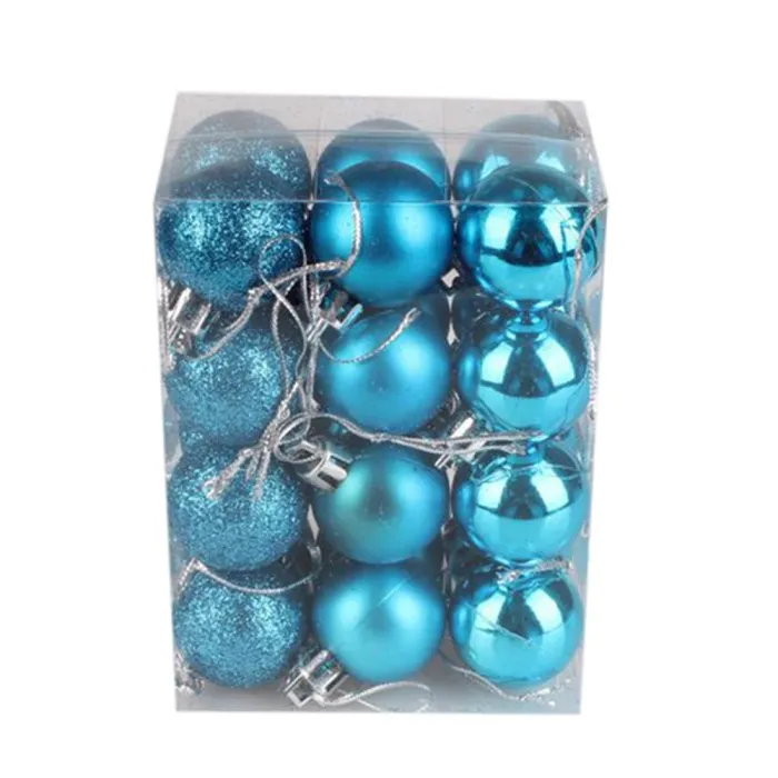 Christmas tree balls - 24 pieces