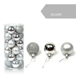 Christmas tree balls 24 piecesKerstmis
