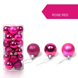 Christmas tree balls 24 piecesKerstmis