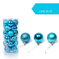Christmas tree balls - 24 pieces