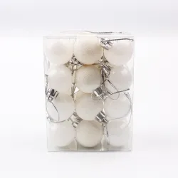 Christmas tree balls - 24 pieces