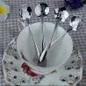 Decorative silver teaspoon - coffee & desserts 5 piecesCutlery