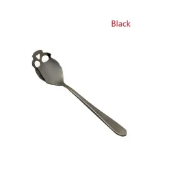 Cubiertoscucharada de acero inoxidable en forma de cráneo para té & café & postres