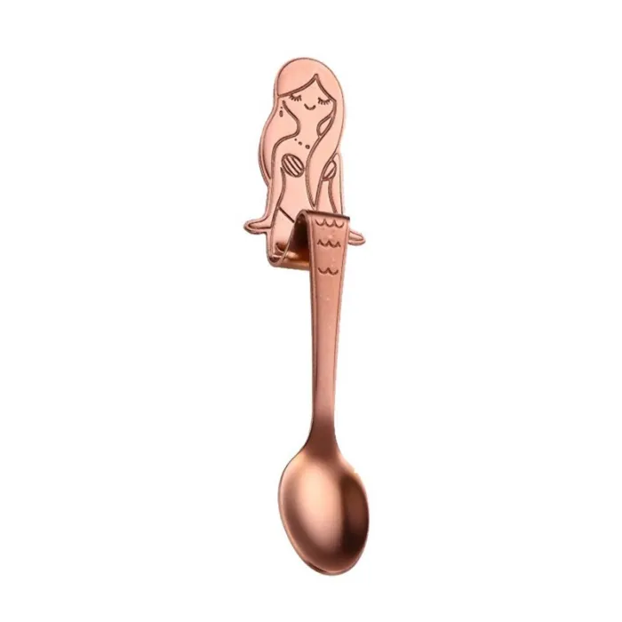 Decorative stainless steel teaspoons for tea & coffee & desserts