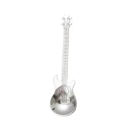 cucchiaino in acciaio inox con chitarra per tè e caffè & dolci