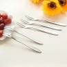 Fourche en acier inoxydable pour desserts & apéritifs 10 / 20 pièces