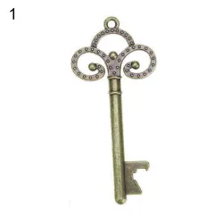 Key shaped bottle opener