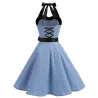Vintage Spitze Kleid mit Polka Dots
