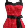 Vintage Spitze Kleid mit Polka Dots