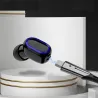 Auriculares5.0 micro mini auricular Bluetooth - un solo auricular inalámbrico
