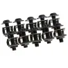 Partes de motosTornillos universales de moto - clips de fijación de velocidad de aguja - cerraduras - M6 10 * 6mm 10 piezas