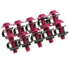 Bulloni moto universali - clip di fissaggio della velocità di spire - bulloni di carenaggio - M6 10 * 6mm 10 pezzi