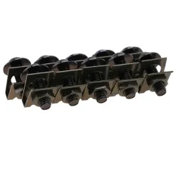 Partes de motosTornillos universales de moto - clips de fijación de velocidad de aguja - cerraduras - M6 10 * 6mm 10 piezas