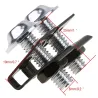 Partes de motosTornillos universales de moto - clips de fijación de velocidad de aguja - cerraduras - M6 10 * 6mm 10 piezas