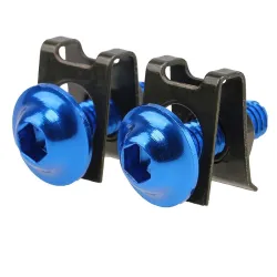 Universal-Motorradbolzen - Saug-Geschwindigkeits-Schrauben - M6 10 * 6mm 10 Stück