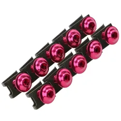 Universal-Motorradbolzen - Saug-Geschwindigkeits-Schrauben - M6 10 * 6mm 10 Stück