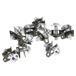 Universal-Motorradbolzen - Saug-Geschwindigkeits-Schrauben - M6 10 * 6mm 10 Stück