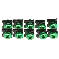 Universal-Motorradbolzen - Saug-Geschwindigkeits-Schrauben - M6 10 * 6mm 10 Stück