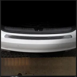 Pegatinas5D de fibra de carbono adhesiva de coche - protector de puerta