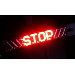 Motorfiets LED-achterlicht - STOP-indicator - LED-knipperlichten stripRichtingaanwijzers