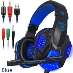 AuricularesPC780 - auriculares de juego - auriculares con cable con micrófono & Led