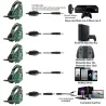 Auricularesauriculares de juego de 3,5 mm - auriculares con micrófono & luz LED