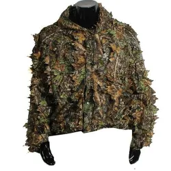 terno de caça com folhas 3D - conjunto de camuflagem