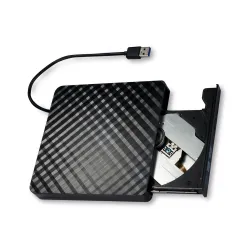 Extern USB 3.0 - hög hastighet - Slim DVD-brännare - optisk enhet