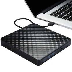 Extern USB 3.0 - hög hastighet - Slim DVD-brännare - optisk enhet
