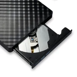 Extern USB 3.0 - hög hastighet - Slim DVD-brännare - optisk enhet